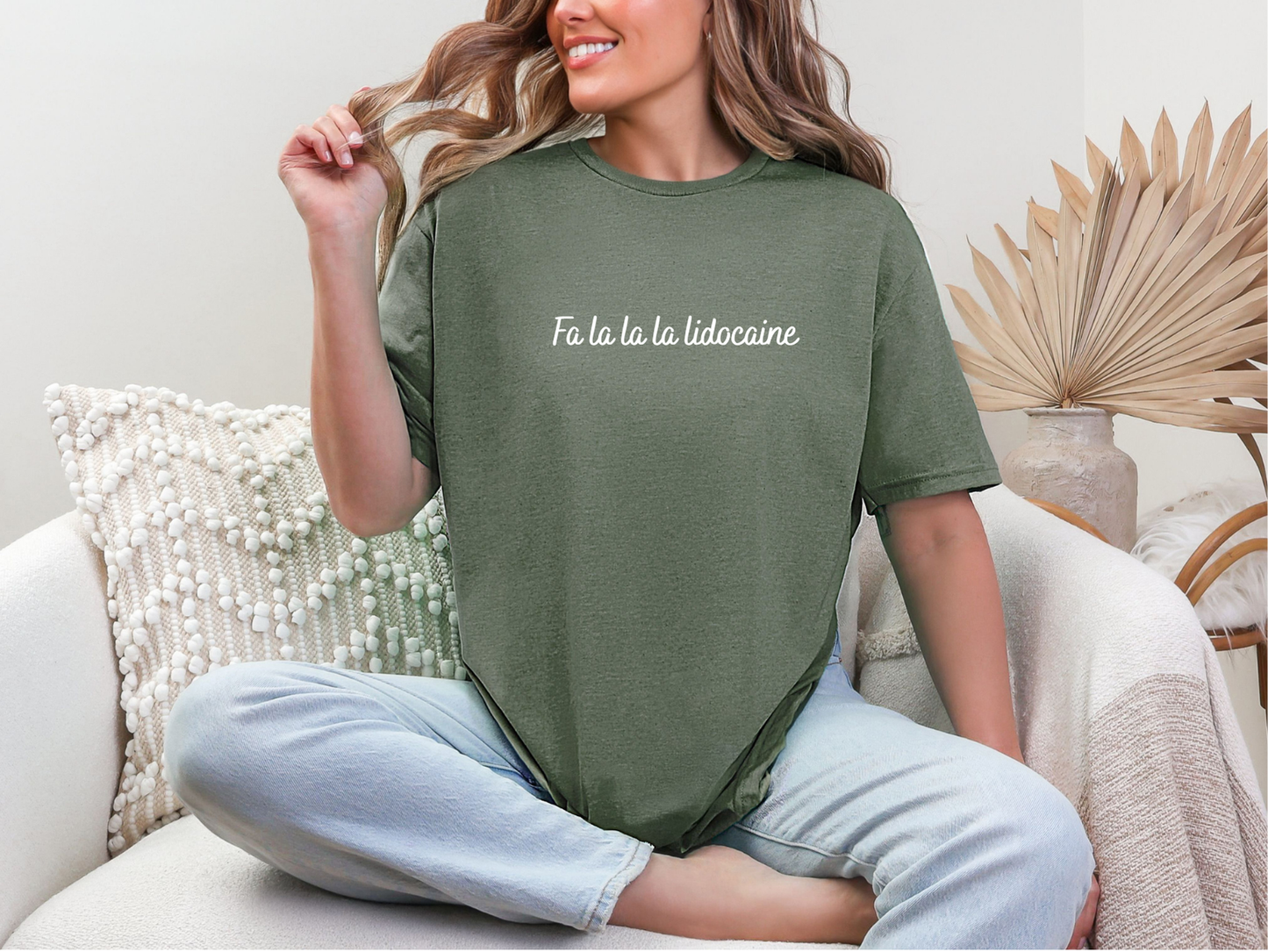 Fa la la la lidocaine